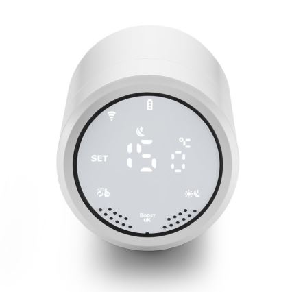 Immax NEO 07732C - SET 4x Thermostatic head + BRIDGE PRO v3 2xAA/3V Wi-Fi Tuya