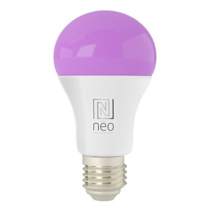 Immax NEO 07733L - LED RGB+CCT Dimmable bulb NEO LITE E27/11W/230V 2700 - 6500K Wi-Fi Tuya