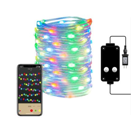 Immax NEO 07736L - LED RGB Dimmable outdoor strip NEO LITE LED/8,4W/230V 16 m IP44 Wi-Fi Tuya