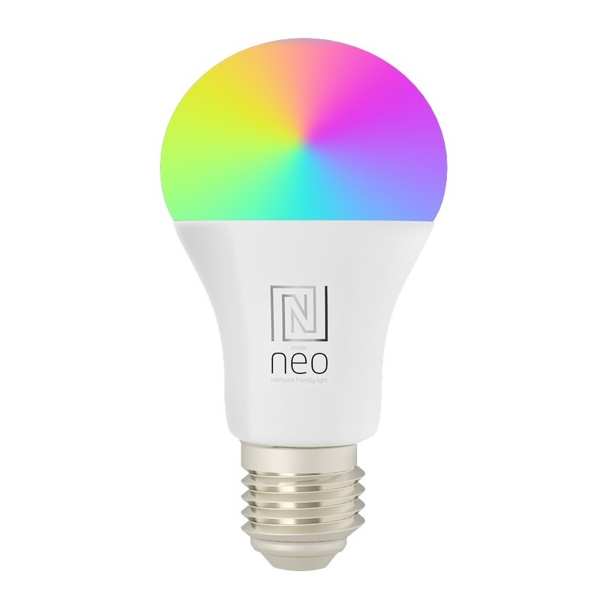 Immax NEO 07743L - LED RGB+CCT Dimmable bulb E27/11W/230V 2700-6500K Tuya