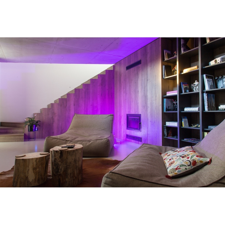 Immax NEO 07745CDO - Set of 3 Dimmable LED RGB+CCT Bulbs E14/6W/230V Wi-Fi + Remote Control