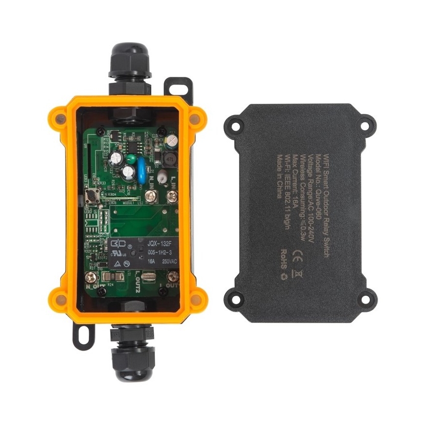 Immax NEO 07746L - Smart outdoor switch NEO LITE 3680W/230V/16A IP68 Wi-Fi Tuya