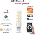 Immax NEO 07763CDO - Set of 3 Dimmable LED CCT G9 Bulbs 4W/230V Tuya Wi-Fi + Remote Control