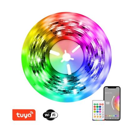 Immax NEO 07775L - LED RGB+CCT Dimmable strip NEO LITE LED/48W/230V 10 m IP65 MUSIC Wi-Fi Tuya + remote control