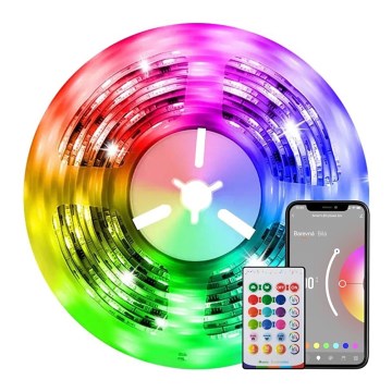 Immax NEO 07775L - LED RGB+CCT Dimmable strip NEO LITE LED/48W/230V 10 m IP65 MUSIC Wi-Fi Tuya + remote control