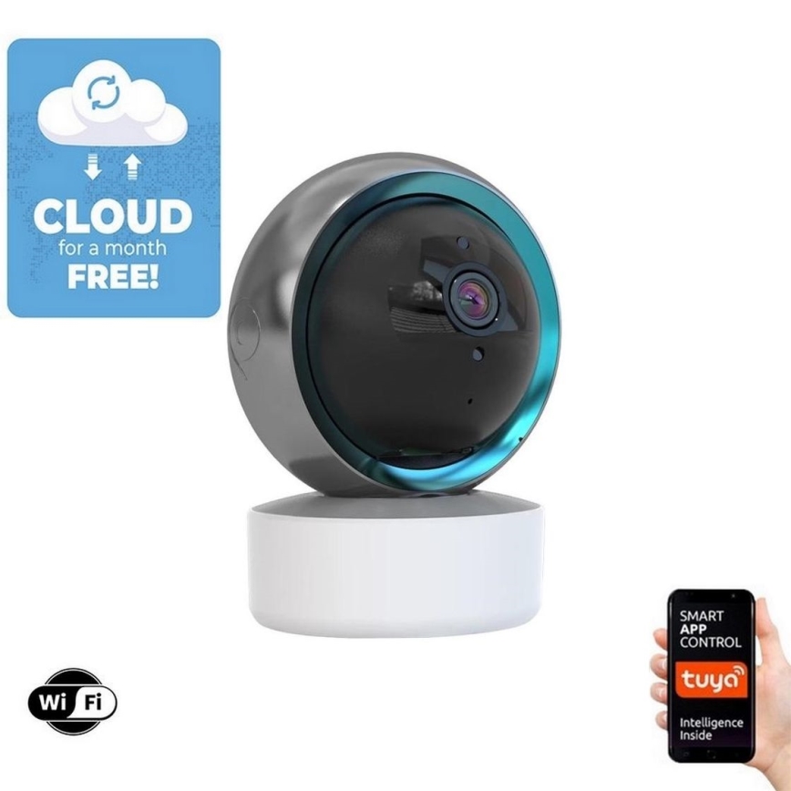 Immax NEO 07781L  - Smart indoor camera with sensor EYE NEO LITE 355° P/T 5MP Wi-Fi Tuya
