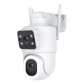 Immax NEO 07783L - Smart outdoor camera with sensor DOUBLE 355° P/T 2x2MP IP65 Wi-Fi Tuya