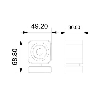 Immax NEO 07796L-Smart indoor camera with sensor LITTLE CUBE 3MP 5V Wi-Fi Tuya