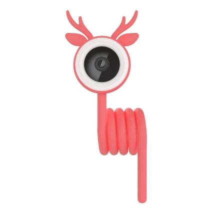 Immax NEO 07798L - Smart rechargeable baby monitor 5V Wi-Fi Tuya pink