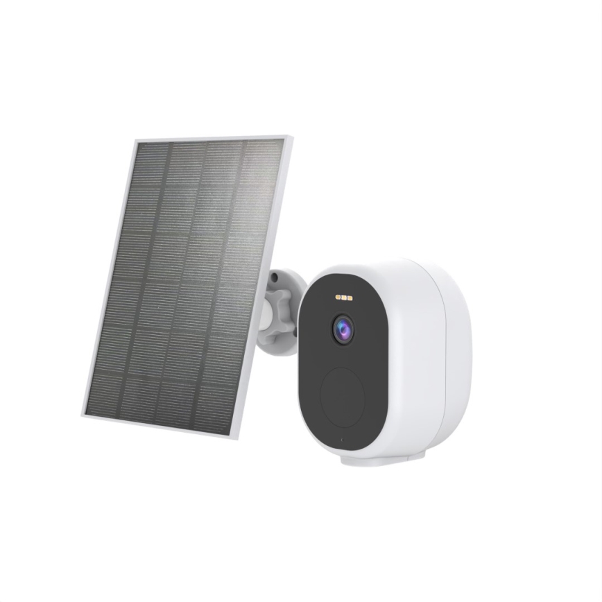 Immax NEO 07802L - Smart outdoor solar camera with sensor BARREL 5000 mAh Wi-Fi Tuya IP65