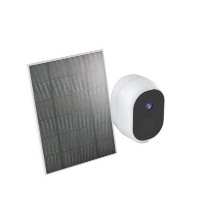 Immax NEO 07802L - Smart outdoor solar camera with sensor BARREL 5000 mAh Wi-Fi Tuya IP65
