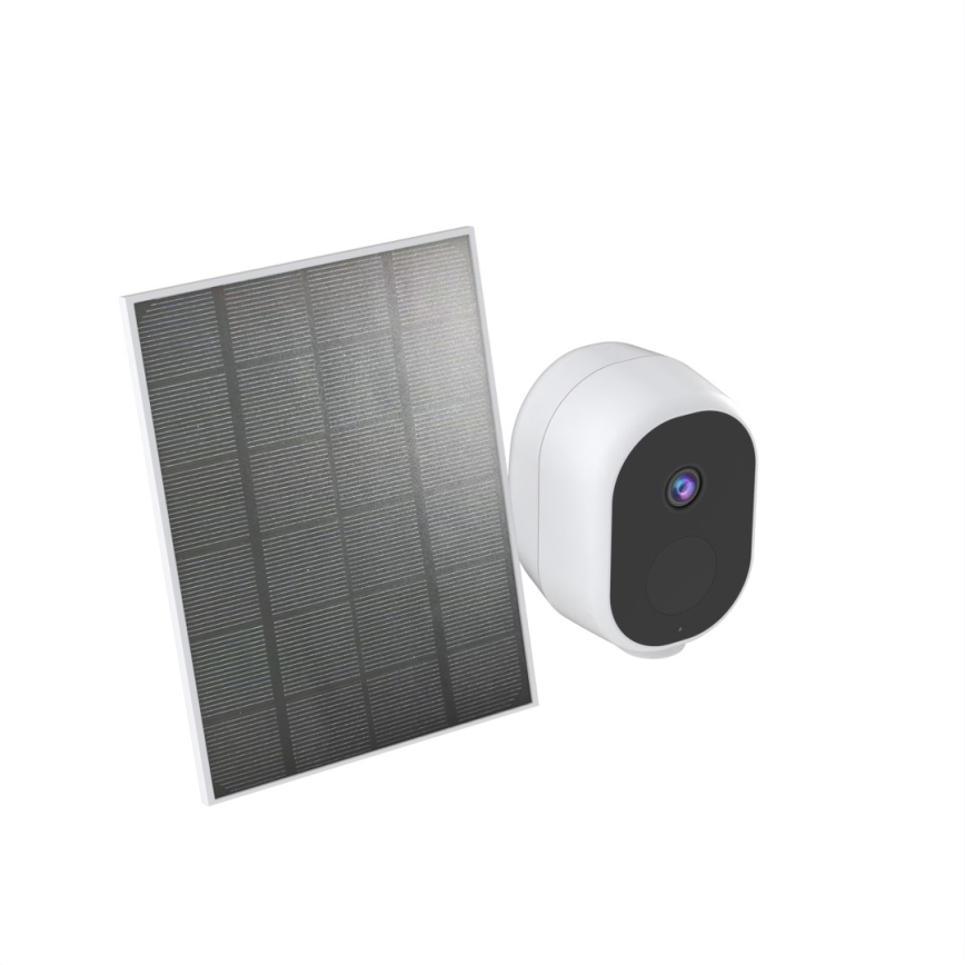 Immax NEO 07802L - Smart outdoor solar camera with sensor BARREL 5000 mAh Wi-Fi Tuya IP65