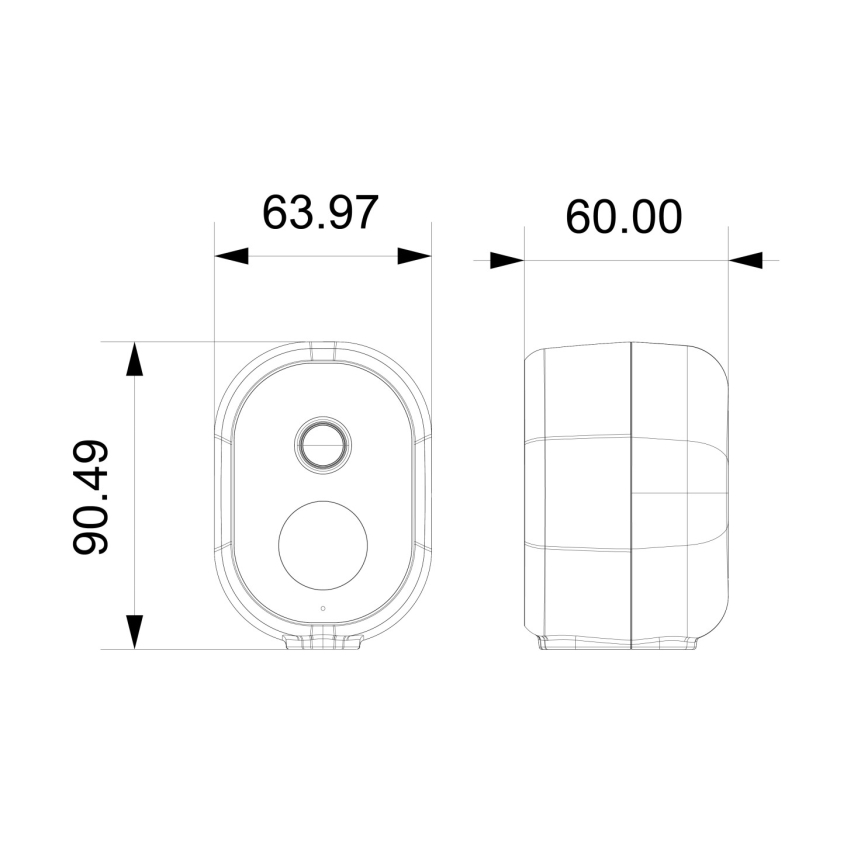 Immax NEO 07802L - Smart outdoor solar camera with sensor BARREL 5000 mAh Wi-Fi Tuya IP65