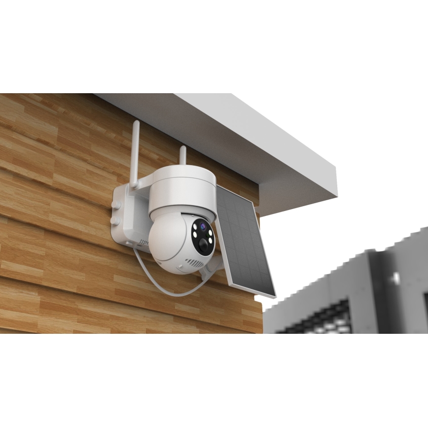 Immax NEO 07803L - Smart outdoor solar camera with sensor SENTRY 6000 mAh Wi-Fi Tuya IP65