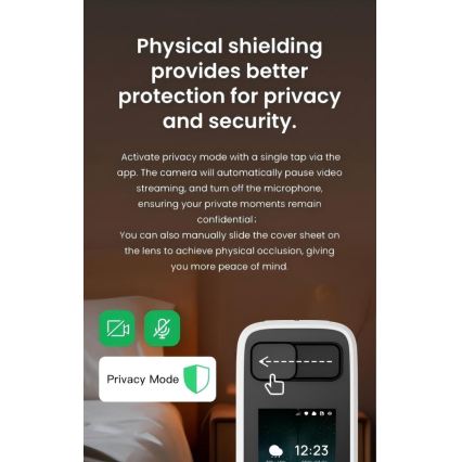 Immax NEO 07814L - Smart indoor camera with high-resolution 4 MP sensor, 5V power supply and Wi-Fi