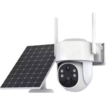 Immax NEO 07820L - Smart Outdoor Solar Camera with Sensor, 6000 mAh Battery, IP65