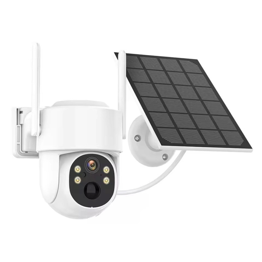 Immax NEO 07820L - Smart Outdoor Solar Camera with Sensor, 6000 mAh Battery, IP65