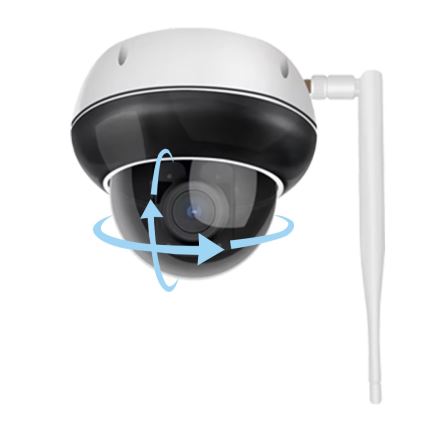Immax NEO 07825L - Smart outdoor camera with DOME sensor, 5MP, 230V, IP66, TUYA, Wi-Fi
