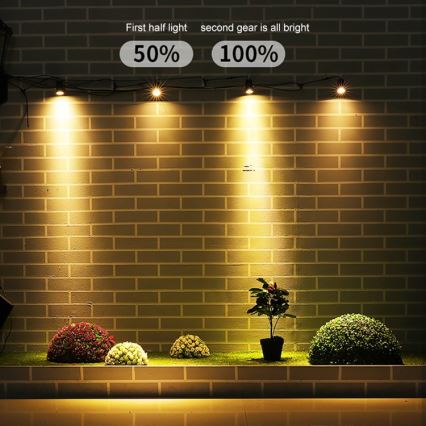 Immax NEO 07903L - LED RGB Dimmable solar light REFLECTORES 4xLED/1W/5,5V IP65 Tuya