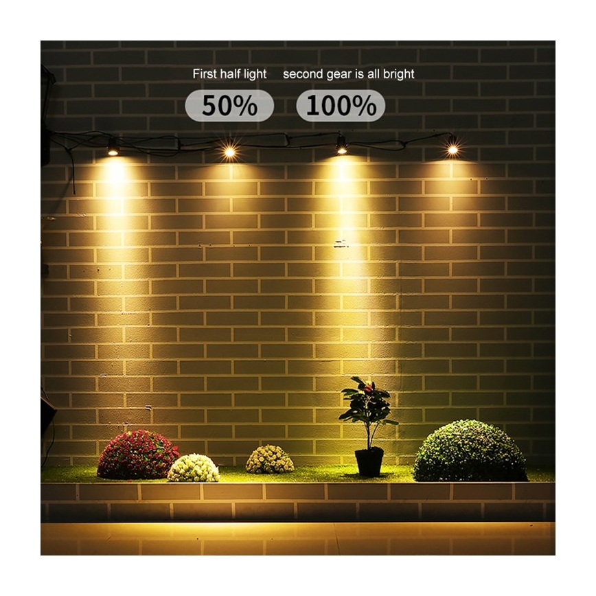 Immax NEO 07903L - LED RGB Dimmable solar light REFLECTORES 4xLED/1W/5,5V IP65 Tuya