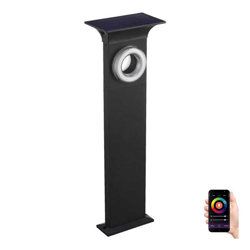 Immax NEO 07904L - LED RGB+CW/W Dimmable solar lamp ANEL LED/2W/5V IP54 Tuya