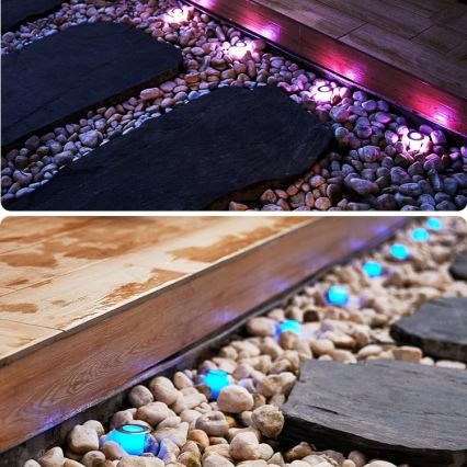 Immax NEO 07905L - LED RGB Dimmable solar light ESTRELAS 8xLED/0,25W/5V IP65 Tuya