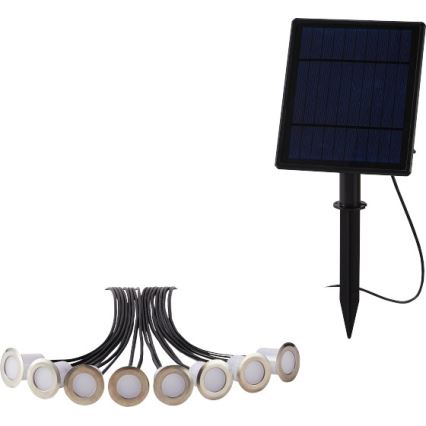 Immax NEO 07905L - LED RGB Dimmable solar light ESTRELAS 8xLED/0,25W/5V IP65 Tuya