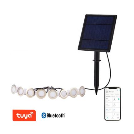 Immax NEO 07905L - LED RGB Dimmable solar light ESTRELAS 8xLED/0,25W/5V IP65 Tuya