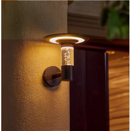 Immax NEO 07907L - LED RGB+CW/W Dimmable solar wall light BUBBLES LED/2W/5,5V IP54 Tuya