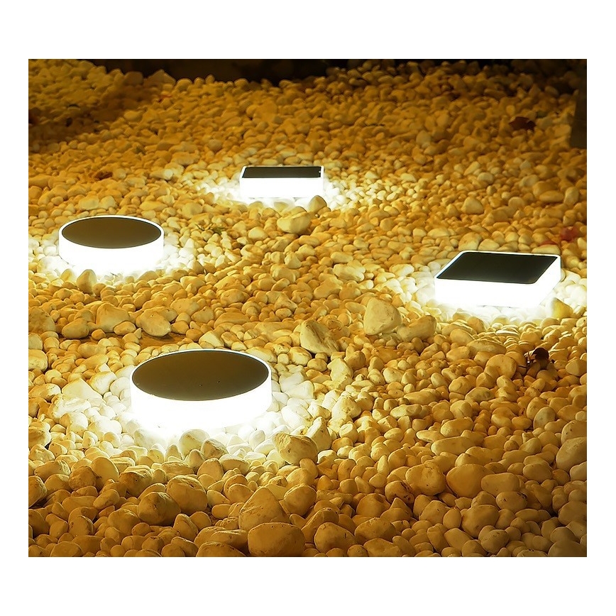 Immax NEO 07910L - LED RGB Dimmable solar light with a sensor NEO LITE LED/1W/5V round IP54 Tuya
