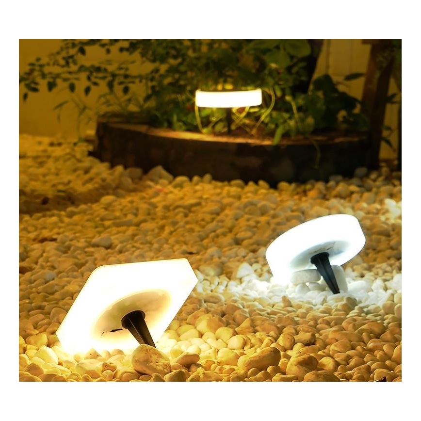 Immax NEO 07910L - LED RGB Dimmable solar light with a sensor NEO LITE LED/1W/5V round IP54 Tuya