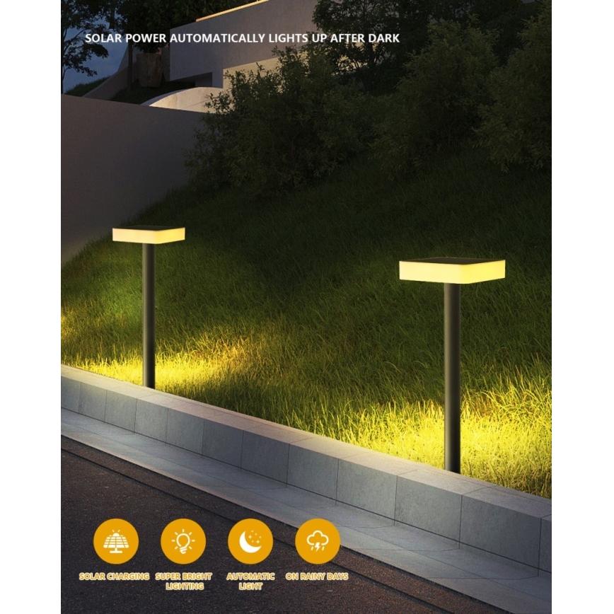 Immax NEO 07911L - LED RGB Dimmable solar light with a sensor NEO LITE LED/1W/5V angular IP54 Tuya