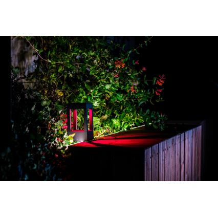 Immax NEO 07902L - LED RGB+CCT Dimmable outdoor lamp NEO LITE CUBE LED/10W/230V 2700-6500K IP67 Wi-Fi Tuya black