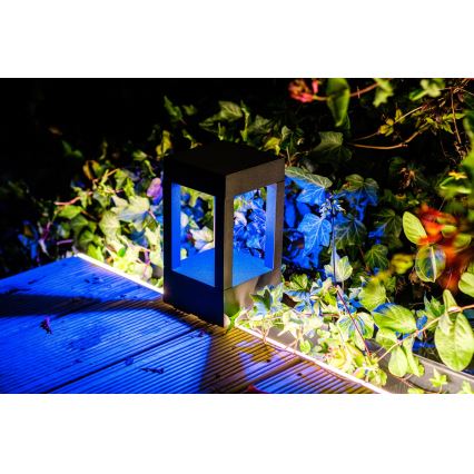 Immax NEO 07902L - LED RGB+CCT Dimmable outdoor lamp NEO LITE CUBE LED/10W/230V 2700-6500K IP67 Wi-Fi Tuya black