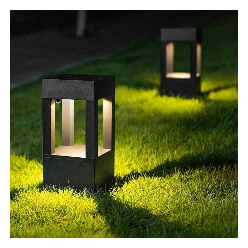 Immax NEO 07902L - LED RGB+CCT Dimmable outdoor lamp NEO LITE CUBE LED/10W/230V 2700-6500K IP67 Wi-Fi Tuya black