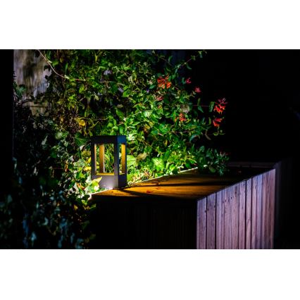 Immax NEO 07902L - LED RGB+CCT Dimmable outdoor lamp NEO LITE CUBE LED/10W/230V 2700-6500K IP67 Wi-Fi Tuya black