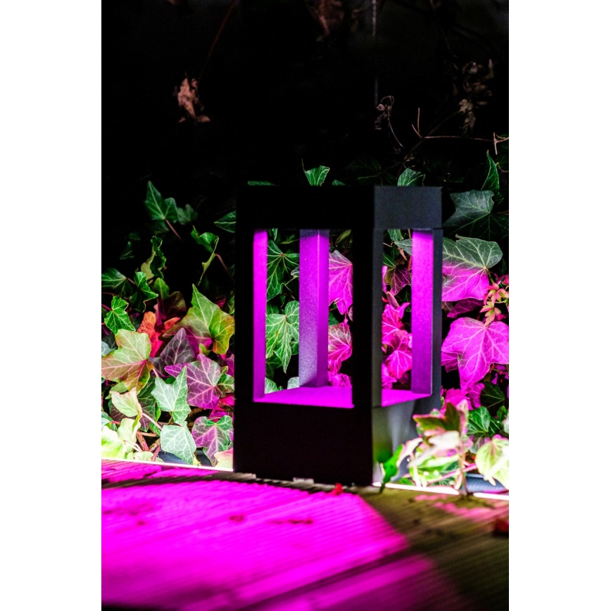 Immax NEO 07902L - LED RGB+CCT Dimmable outdoor lamp NEO LITE CUBE LED/10W/230V 2700-6500K IP67 Wi-Fi Tuya black