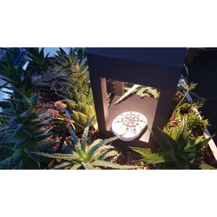 Immax NEO 07902L - LED RGB+CCT Dimmable outdoor lamp NEO LITE CUBE LED/10W/230V 2700-6500K IP67 Wi-Fi Tuya black