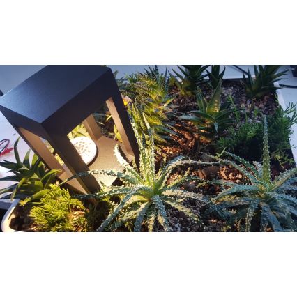 Immax NEO 07902L - LED RGB+CCT Dimmable outdoor lamp NEO LITE CUBE LED/10W/230V 2700-6500K IP67 Wi-Fi Tuya black