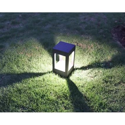 Immax NEO 07902L - LED RGB+CCT Dimmable outdoor lamp NEO LITE CUBE LED/10W/230V 2700-6500K IP67 Wi-Fi Tuya black