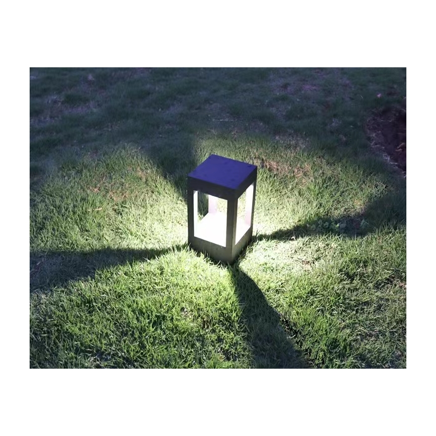 Immax NEO 07902L - LED RGB+CCT Dimmable outdoor lamp NEO LITE CUBE LED/10W/230V 2700-6500K IP67 Wi-Fi Tuya black