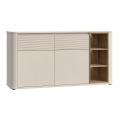 INAR Beige/Oak Chest of Drawers