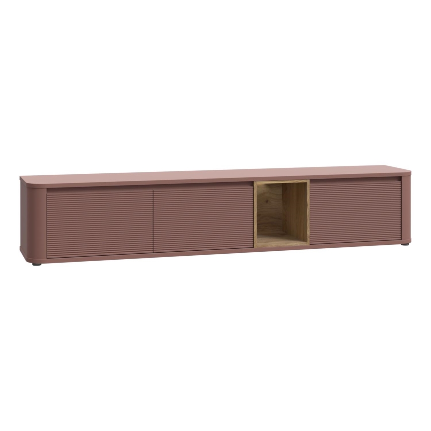 INAR TV Stand, Brown/Brown