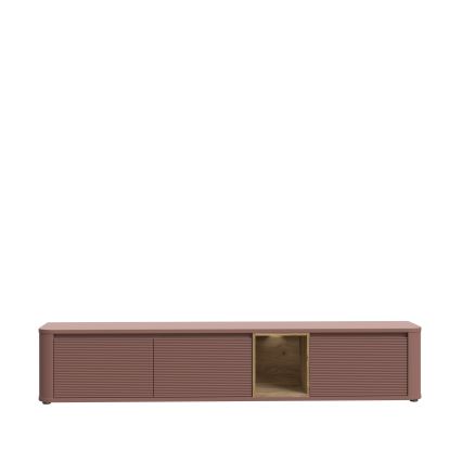 INAR TV Stand, Brown/Brown
