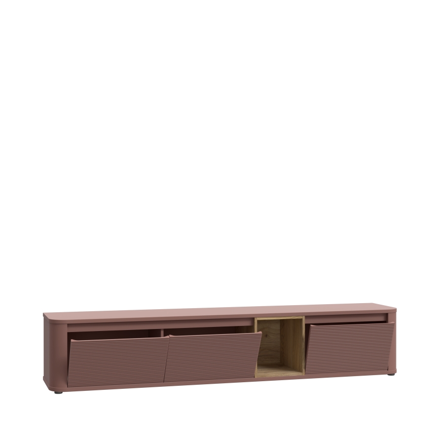 INAR TV Stand, Brown/Brown