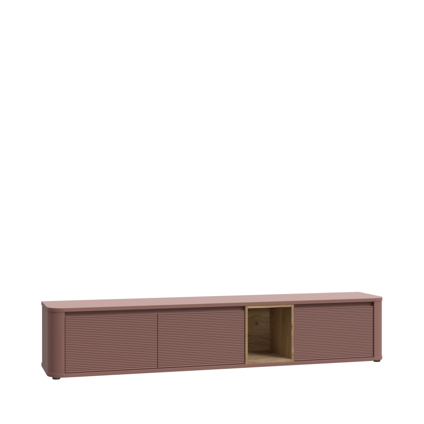 INAR TV Stand, Brown/Brown