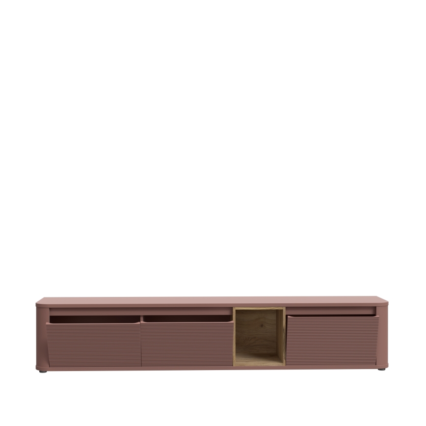 INAR TV Stand, Brown/Brown