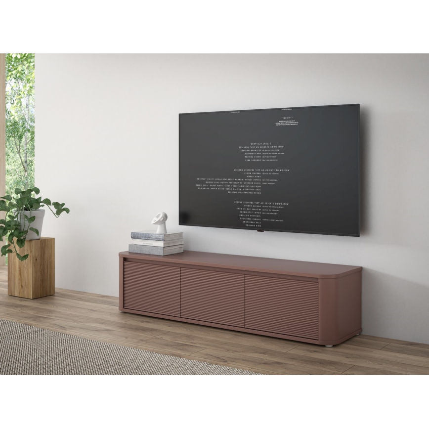 INAR TV Stand, Brown