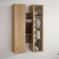 INAR Wall-Mounted Shelf Oak/Brown