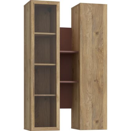 INAR Wall-Mounted Shelf Oak/Brown